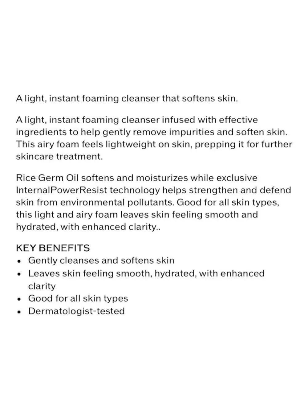 Shiseido Cleansing Microfoam 6 oz